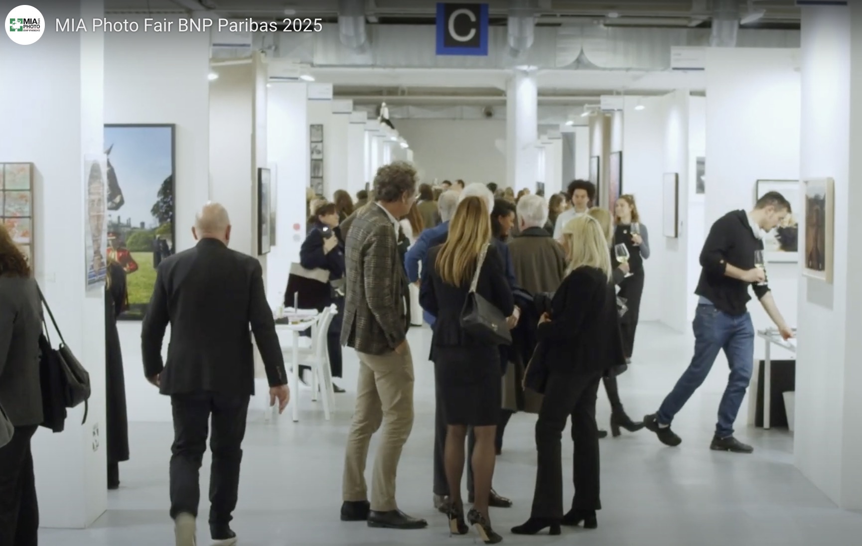 Exhibition view Mia Photo Fair BNP Parisbas - Flatland Gallery Amsterdam